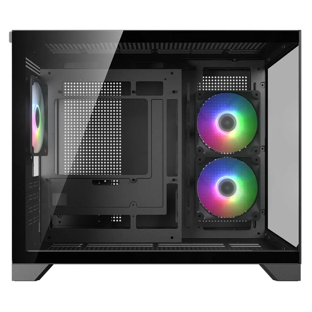 CC-COUGAR Case FV150 Mini RGB, Micro ATX Black - Image 2
