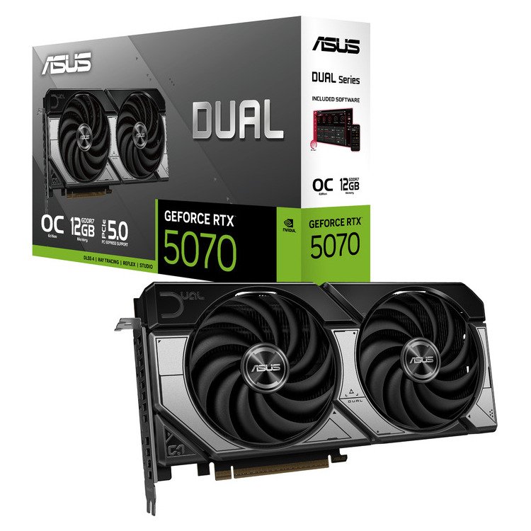 ASUS VGA DUAL-RTX5070-O12G