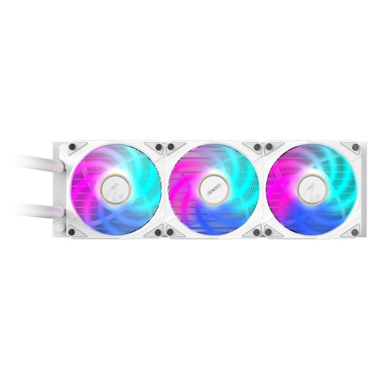 GIGABYTE CPU Cooler Liquid Cooler AORUS WATERFORCE X II ICE 360 ARGB Sync 3 x 120mm - Image 3