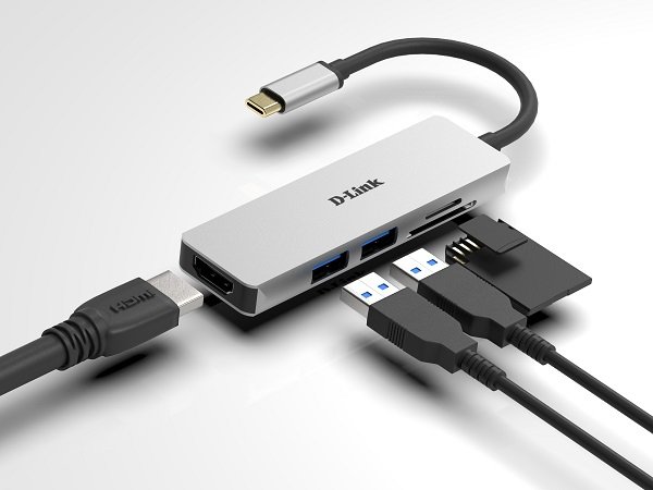 D-LINK DUB-M530 5-IN-1 USB-C HUB HDMI & SD/MSD - Image 3