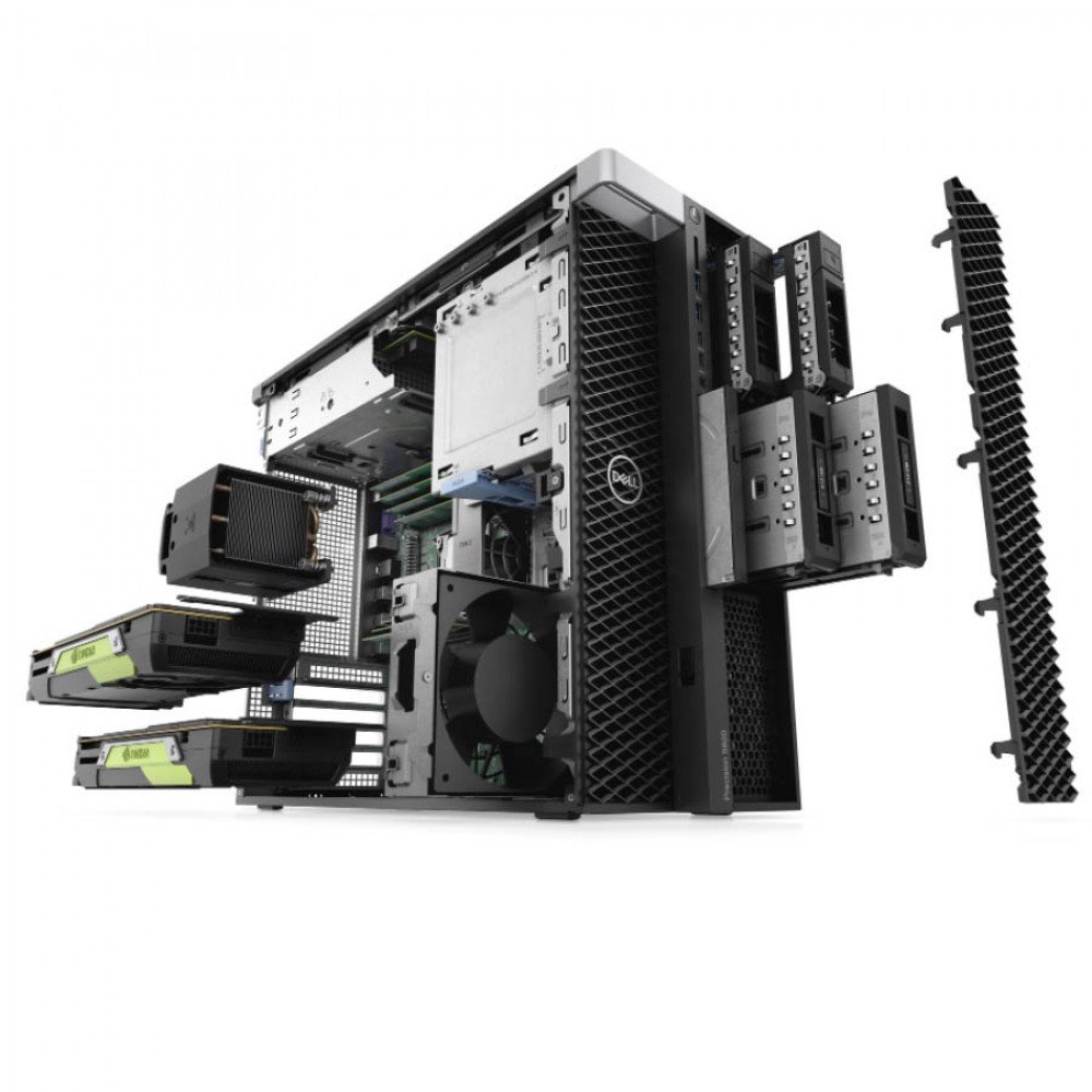 Dell Precision 5820 Tower Refurbished, Xeon W-2133, 32GB, 512GB SSD+2x4TB HDD, Nvidia Quadro P2000 5GB, Windows 11 Pro - Image 5