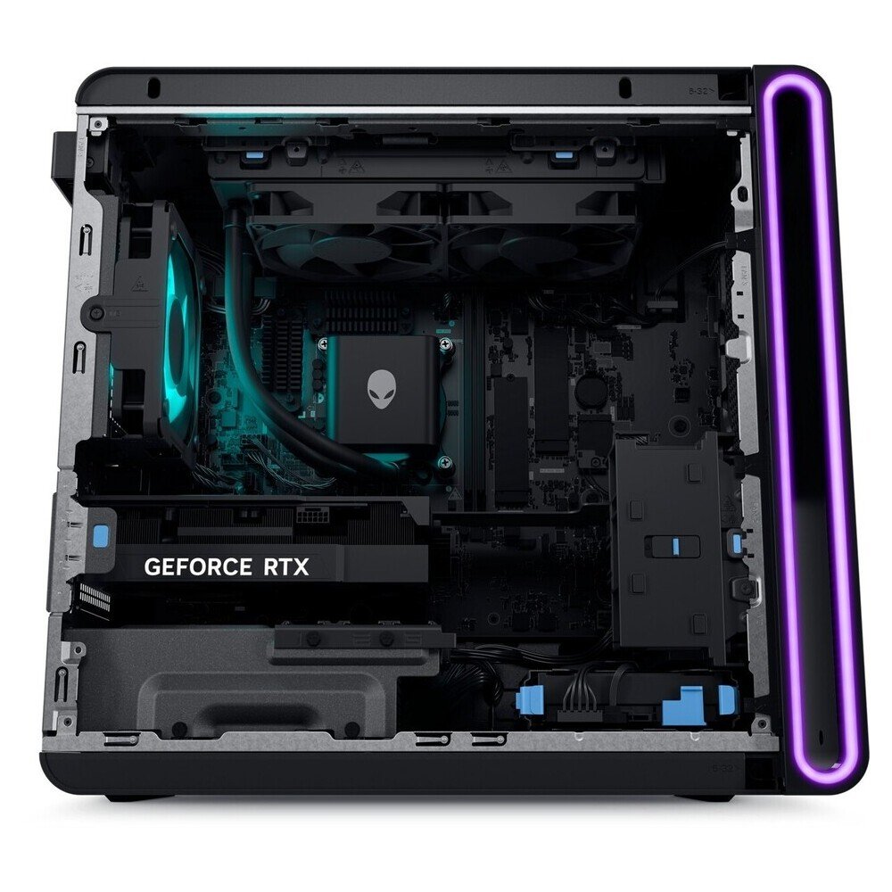 DELL PC Alienware Aurora ACT1250/Ultra 9-285K/64GB/1TB SSD + 2TB SSD/GeForce RTX 5080/Win 11 Pro/2Y NBD/Clear Side Panel - Image 2