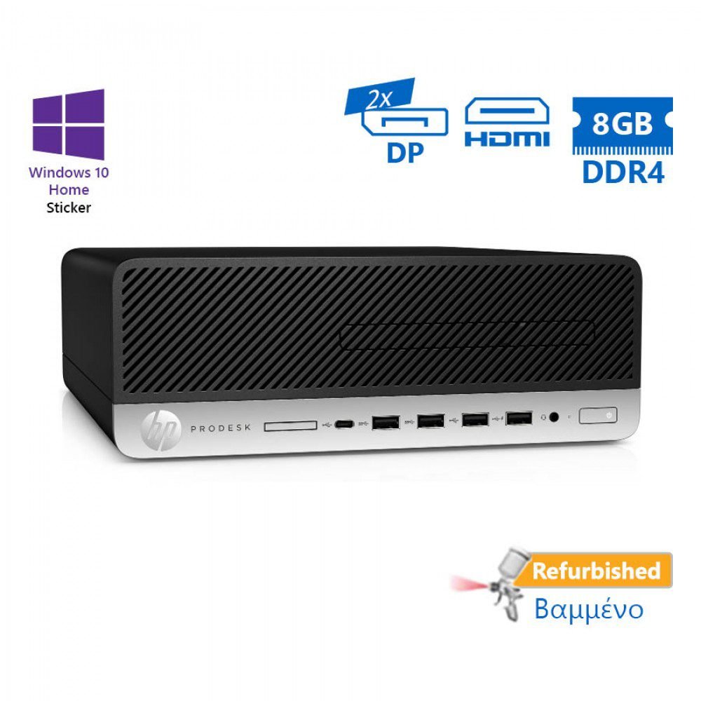 HP 600G3 SFF i5-6500/8GB DDR4/500GB/No ODD/10H Grade A+ Refurbished PC 1 HP 600 G3 SFF Refurbished PC
