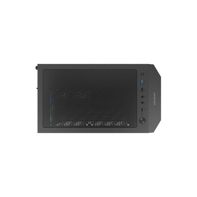 CC-COUGAR Case MX110 Mesh-G RGB Tempered Glass Middle ATX Black (4x120mm RGB fans preinstalled) 3 CC-COUGAR Case MX110 Mesh-G RGB Tempered Glass Middle ATX Black (4x120mm RGB fans preinstalled) - Image 3