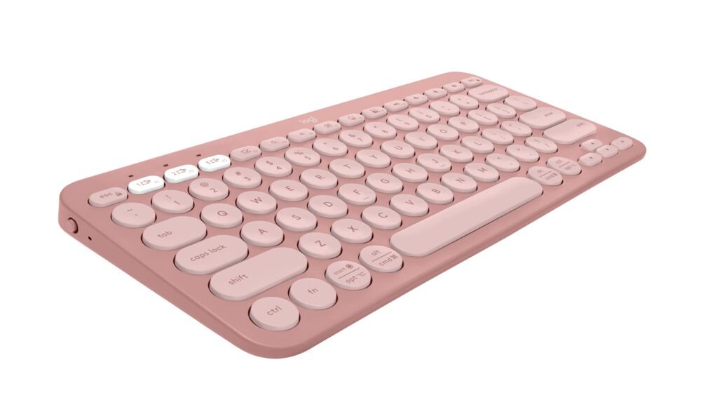 LOGITECH Keyboard Blueetooth K380s Rose 2 LOGITECH Keyboard Blueetooth K380s Rose - Image 2