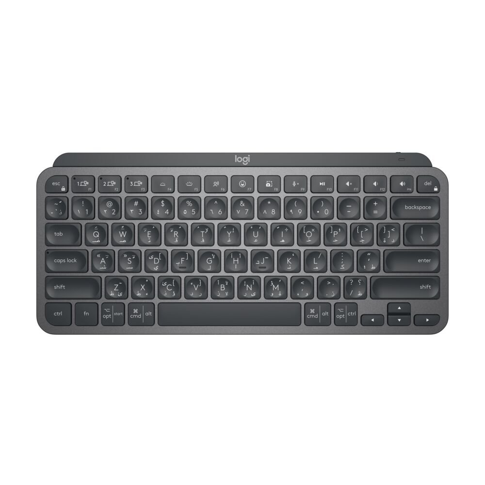 LOGITECH Wireless Keyboard Mx Keys Mini Graphite 1 LOGITECH MX Keys Mini Wireless Keyboard