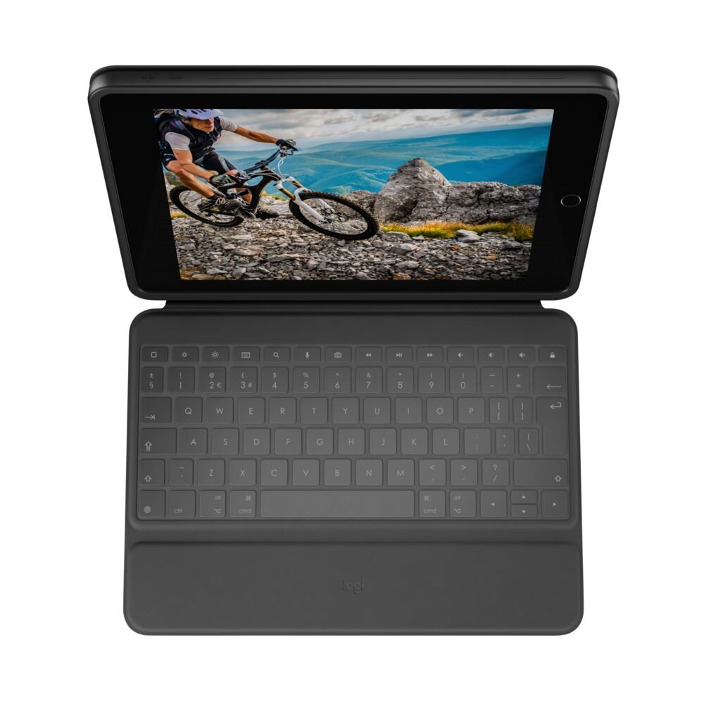LOGITECH Case / Keyboard Rugged Folio για iPad (7th, 8th and 9th gen) 1 LOGITECH Rugged Folio iPad Keyboard