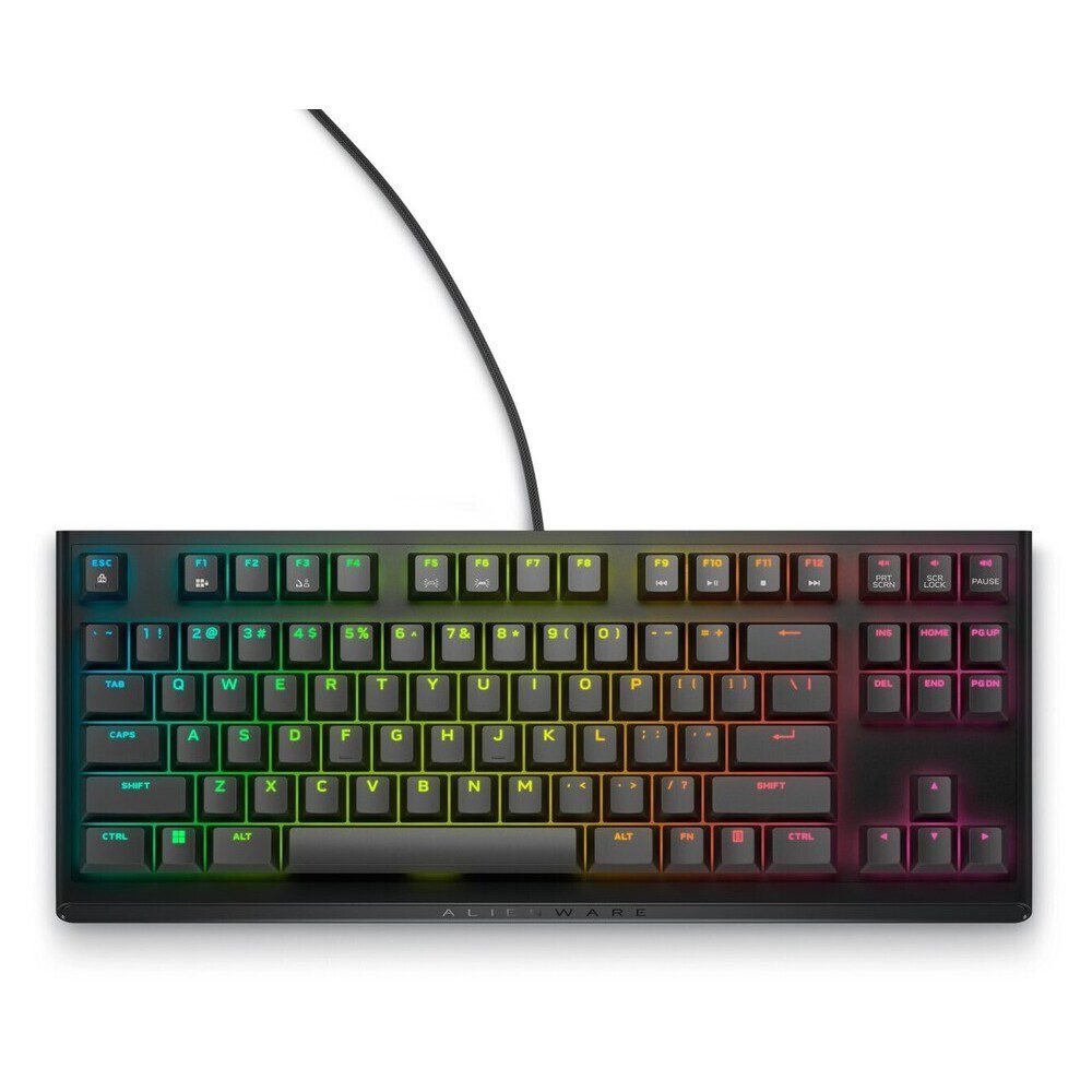DELL Alienware Tenkeyless Gaming Keyboard - AW420K - Dark Side of the Moon 1 DELL Alienware AW420K Gaming Keyboard
