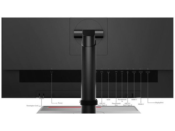 LENOVO Monitor ThinkVision P27u-20 27'' 4K IPS, Slim Bezel, HDMi,Display Port, USB, Height adjustable,Speakers,3YearsW 4 LENOVO Monitor ThinkVision P27u-20 27'' 4K IPS, Slim Bezel, HDMi,Display Port, USB, Height adjustable,Speakers,3YearsW - Image 4