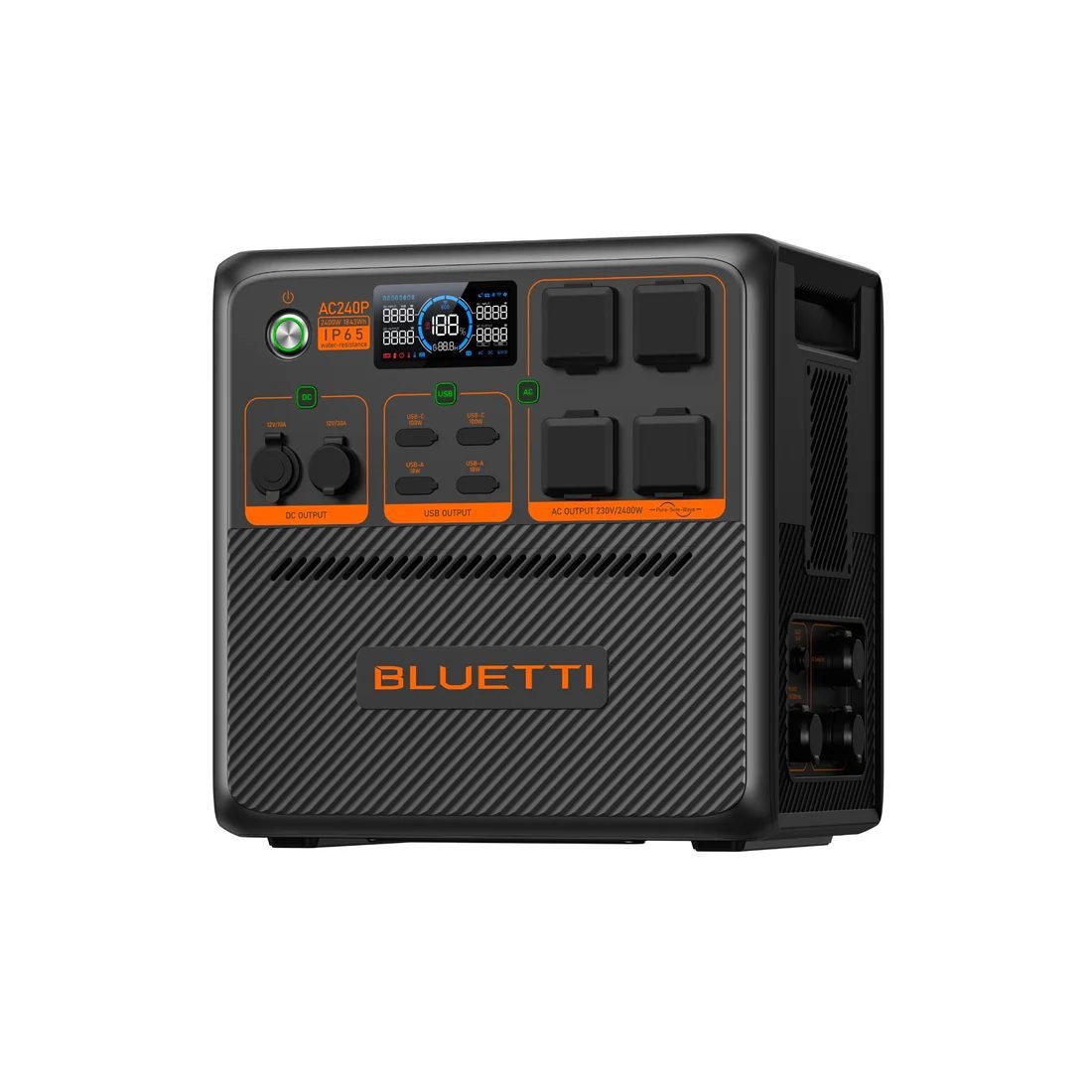 BLUETTI Premium AC240P Portable Power Station Expandable IP65, 2400W AC Outlet 1843Wh 2 BLUETTI Premium AC240P Portable Power Station Expandable IP65, 2400W AC Outlet 1843Wh - Image 2