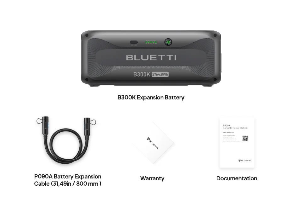 BLUETTI Expansion Battery B300K LiFePO4 2764Wh 2 BLUETTI Expansion Battery B300K LiFePO4 2764Wh - Image 2