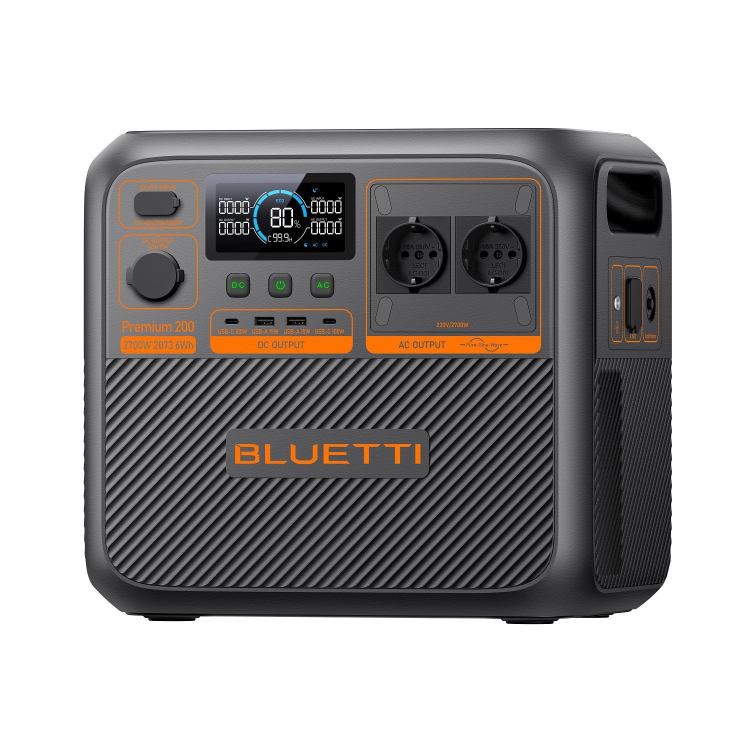 BLUETTI Premium Power Station PREMIUM 200 V2 2700W AC Outlet 2073Wh 2 BLUETTI Premium Power Station PREMIUM 200 V2 2700W AC Outlet 2073Wh - Image 2