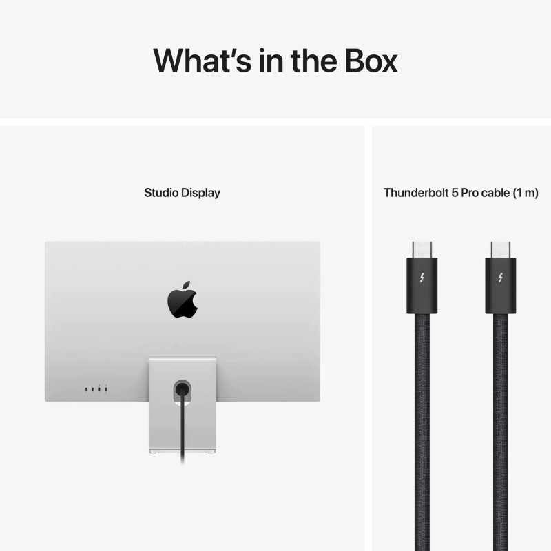 Apple Studio Display | Tilt and Height adjustable stand | Standard Glass 2 Apple Studio Display | Tilt and Height adjustable stand | Standard Glass - Image 2