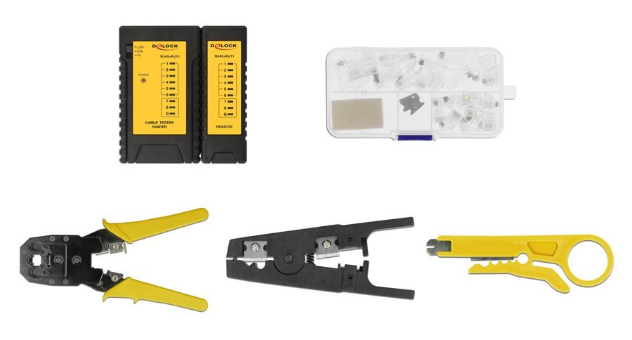 DELOCK σετ εργαλείων δικτύου 86696, για καλώδια RJ45 & RJ11 2 DELOCK σετ εργαλείων δικτύου 86696, για καλώδια RJ45 & RJ11 - Image 2
