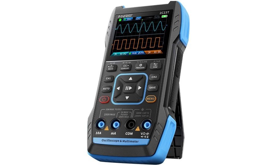 FNIRSI 3 σε 1 παλμογράφος/πολύμετρο/signal generator χειρός 2C53T, επαναφορτιζόμενο 1 FNIRSI 2C53T Παλμογράφος 3 σε 1