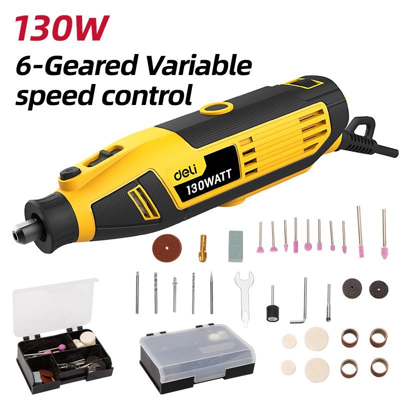 DELI περιστροφικό πολυεργαλείο DL-DM03-E1, 130W έως 32000rpm 3 DELI περιστροφικό πολυεργαλείο DL-DM03-E1, 130W έως 32000rpm - Image 3