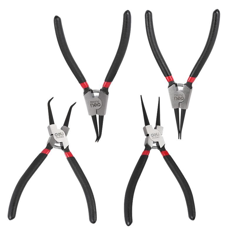 DELI σετ ασφαλειοτσίμπιδα DL104407 με θήκη, 175mm, 4τμχ 3 DELI σετ ασφαλειοτσίμπιδα DL104407 με θήκη, 175mm, 4τμχ - Image 3