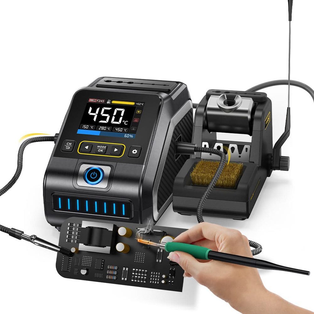 FNIRSI σταθμός συγκόλλησης DWS-200, 200W, 100~450 °C 2 FNIRSI σταθμός συγκόλλησης DWS-200, 200W, 100~450 °C - Image 2