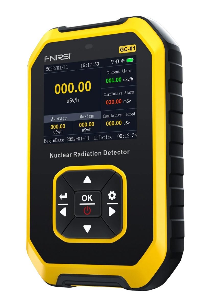 FNIRSI ψηφιακός μετρητής ακτινοβολίας GC-01, β/γ/Χ ακτίνες, επαναφορτιζόμενος 1 FNIRSI GC-01