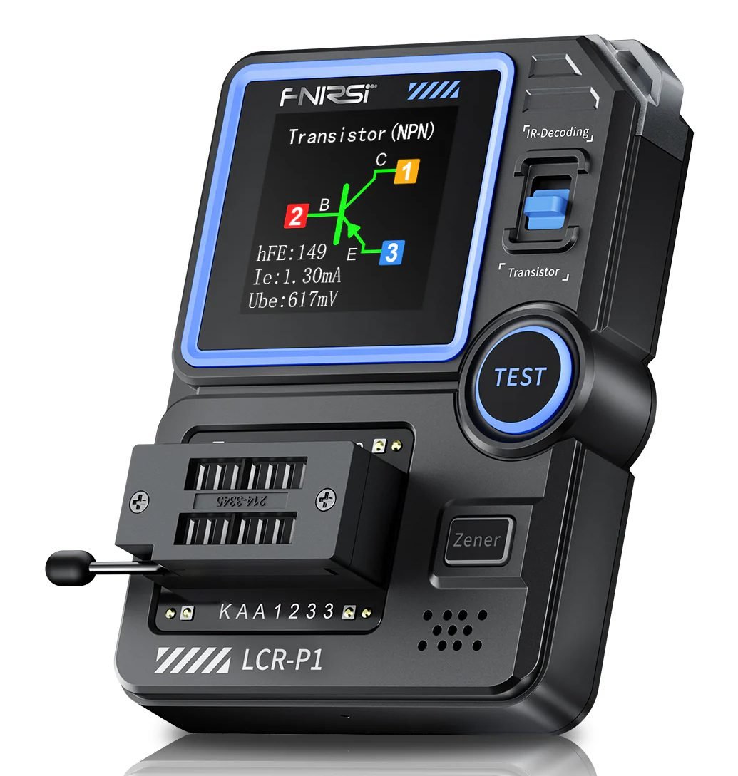 FNIRSI transistor tester LCR-P1, επαναφορτιζόμενο 1 FNIRSI LCR-P1
