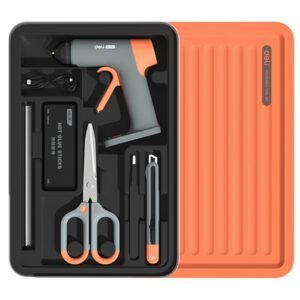 DELI H1001-C σετ εργαλείων με πιστόλι θερμοκόλλησης 7 τεμαχίων