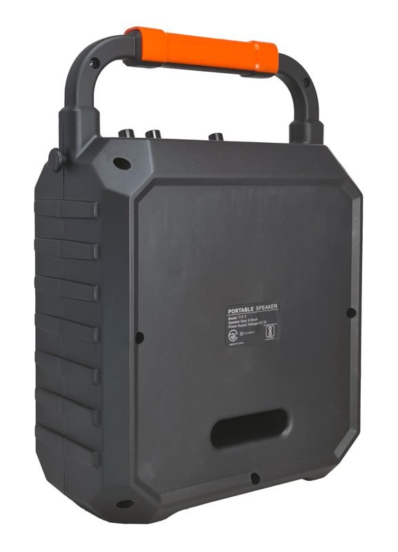 JYX φορητό ηχείο T17-T με 2x μικρόφωνα, 15W, 3000mah, LED, μαύρο 6 JYX φορητό ηχείο T17-T με 2x μικρόφωνα, 15W, 3000mah, LED, μαύρο - Image 6