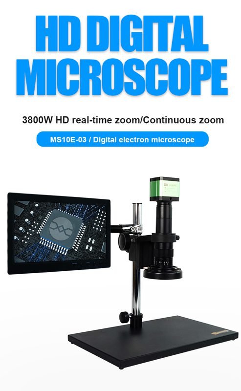 SUNSHINE ψηφιακό μικροσκόπιο MS10E-03 με 10.1" οθόνη, 8x, LED, 38MP 2 SUNSHINE ψηφιακό μικροσκόπιο MS10E-03 με 10.1" οθόνη, 8x, LED, 38MP - Image 2