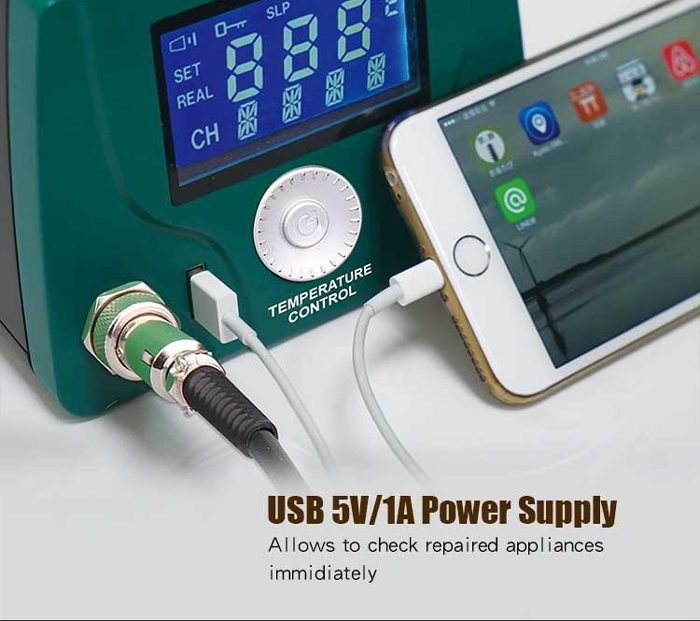 PROSKIT σταθμός συγκόλλησης SS-256B με κολλητήρι, 60W, 200~480 °C 2 PROSKIT σταθμός συγκόλλησης SS-256B με κολλητήρι, 60W, 200~480 °C - Image 2