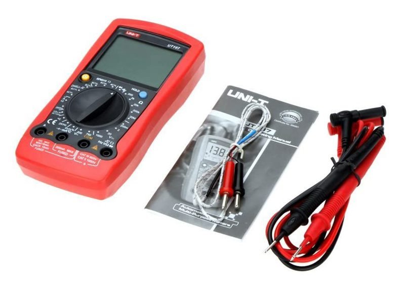UNI-T ψηφιακό πολύμετρο αυτοκινήτων UT107, RPM/Dwell, test μπαταρίας 3 UNI-T ψηφιακό πολύμετρο αυτοκινήτων UT107, RPM/Dwell, test μπαταρίας - Image 3