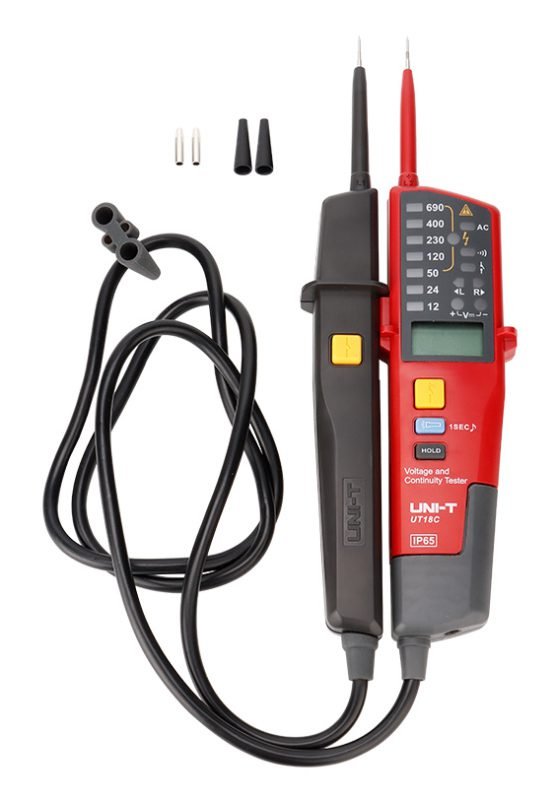 UNI-T μετρητής τάσης AC/DC UT18C, 12V έως 690V, IP65 3 UNI-T μετρητής τάσης AC/DC UT18C, 12V έως 690V, IP65 - Image 3