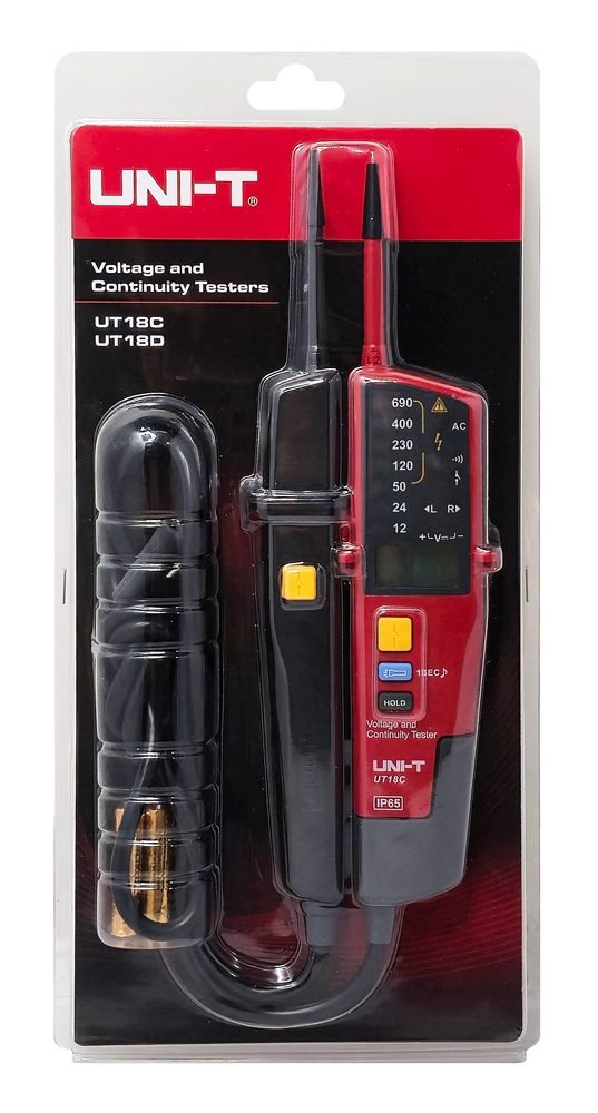 UNI-T μετρητής τάσης AC/DC UT18C, 12V έως 690V, IP65 4 UNI-T μετρητής τάσης AC/DC UT18C, 12V έως 690V, IP65 - Image 4