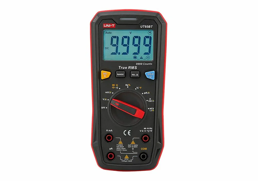 UNI-T ψηφιακό πολύμετρο UT60BT, 1000V AC/DC, NCV, Bluetooth, True RMS 1 UNI-T UT60BT Ψηφιακό Πολύμετρο