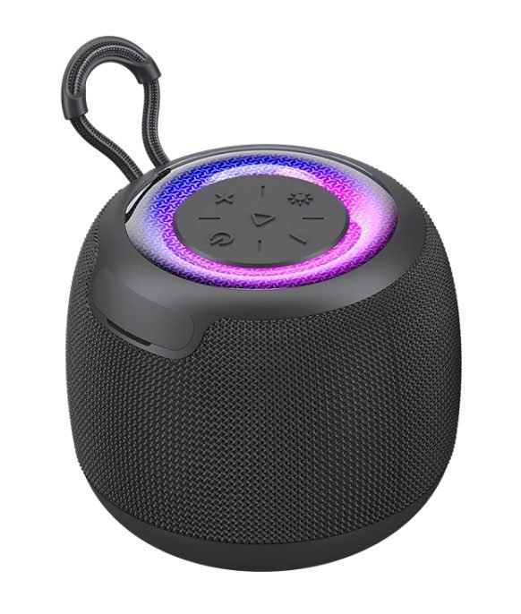USAMS φορητό ηχείο US-YX014, 10W, Bluetooth, 1200mAh, μαύρο 1 USAMS US-YX014