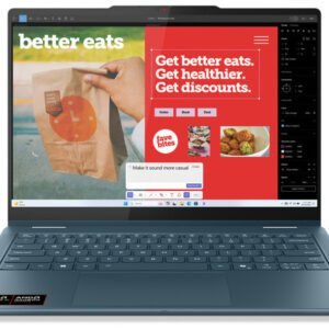 LENOVO Laptop Yoga 7 2-in-1 14AKP10 14'' WUXGA OLED/Ryzen AI 7-350/16GB/1TB/AMD Radeon 860M/Win 11 Home/3Y Premium/Tidal Teal