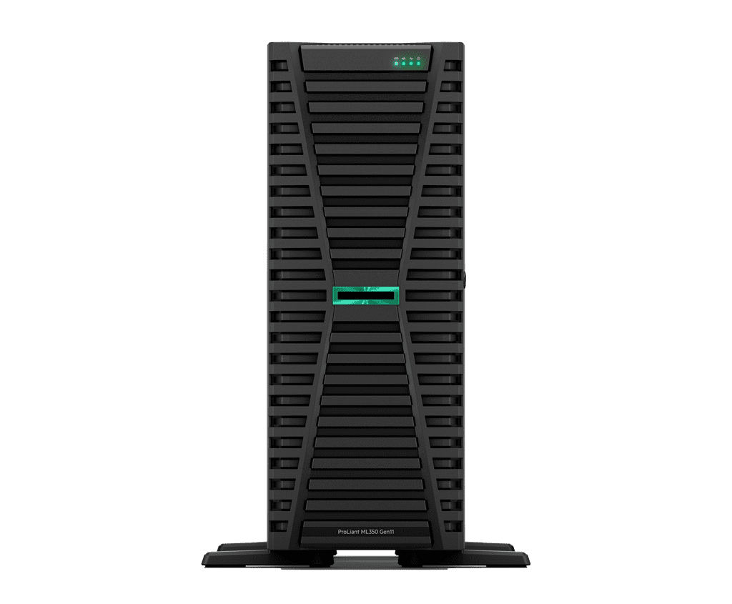 Server HPE ProLiant ML350 Gen11 8SFF 4514Y (16c) 32GB MR408i-o 2x480GB SSD 2x1000W P81776-425 1 HPE ProLiant ML350 Gen11 Server