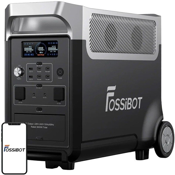 Fossibot F3600 Pro Power Station 3840Wh | Φορητός Σταθμός Ενέργειας 1 Fossibot F3600 Pro Power Station