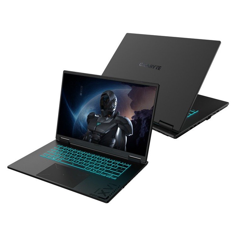 GIGABYTE NB GAMING A16 16"/AMD Ryzen™ 7 260/16GB /512GB PCIe Gen4x4 NVMe™ M.2 SSD / NVidia GeForce RTX™ 5050 8GB /W11 Home /2Y/ Black Steel 4 GIGABYTE NB GAMING A16 16"/AMD Ryzen™ 7 260/16GB /512GB PCIe Gen4x4 NVMe™ M.2 SSD / NVidia GeForce RTX™ 5050 8GB /W11 Home /2Y/ Black Steel - Image 4