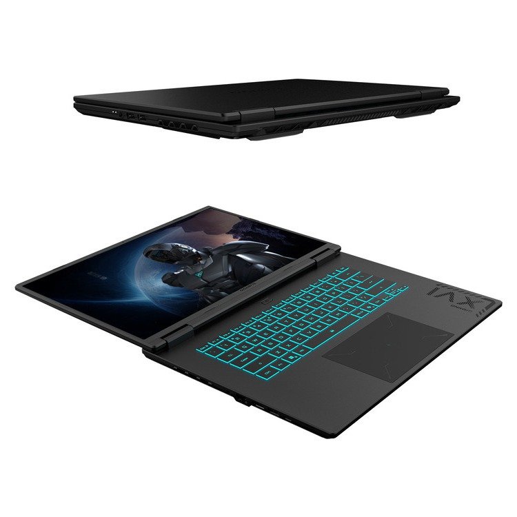 GIGABYTE NB GAMING A16 16"/AMD Ryzen™ 7 260/16GB /512GB PCIe Gen4x4 NVMe™ M.2 SSD / NVidia GeForce RTX™ 5050 8GB /W11 Home /2Y/ Black Steel 3 GIGABYTE NB GAMING A16 16"/AMD Ryzen™ 7 260/16GB /512GB PCIe Gen4x4 NVMe™ M.2 SSD / NVidia GeForce RTX™ 5050 8GB /W11 Home /2Y/ Black Steel - Image 3