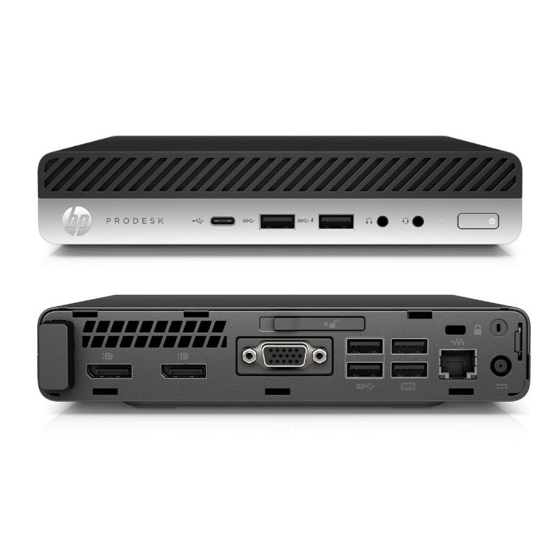 HP ProDesk 600 G3 DM Refurbished i5-6500T / 8GB / 256GB NVMe 1 HP ProDesk 600 G3 DM Refurbished i5-6500T / 8GB / 256GB NVMe
