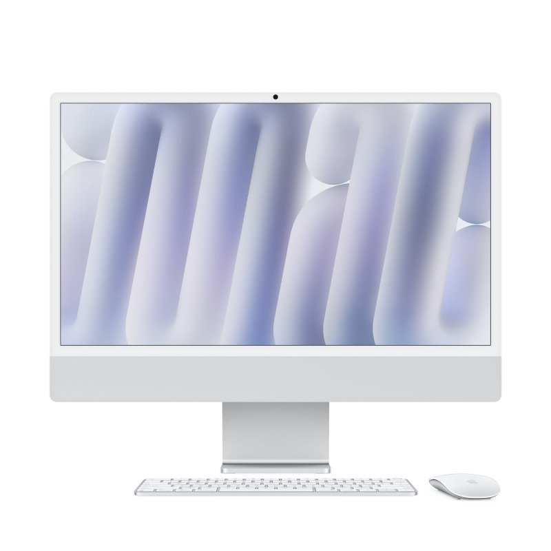 Apple iMac 24'' 256GB/16GB | M4 10core/10core GPU | GR Touch ID Keyb | Mouse | Silver 1 Apple iMac 24 M4 10-Core Silver