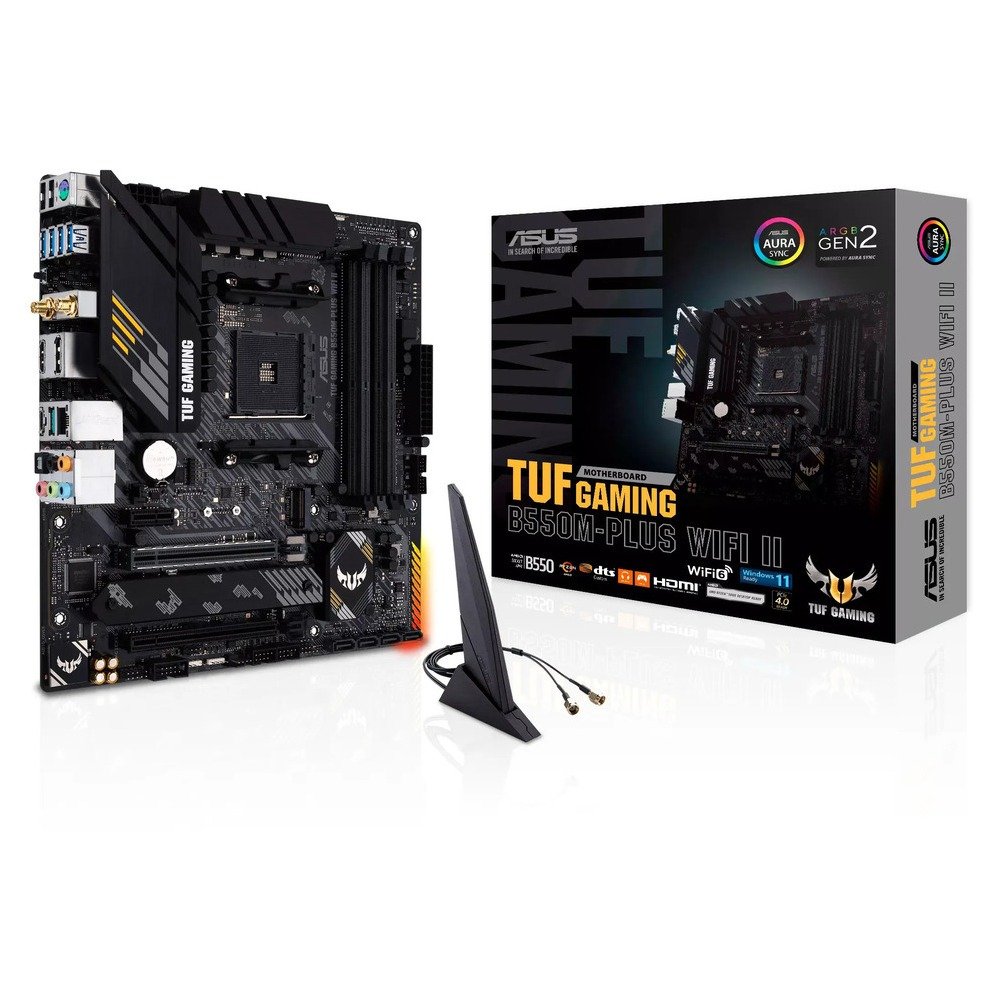 PC Highway Warlord Hydro Gaming PC | AMD Radeon RX 9070 16GB | Ryzen 7 5800X3D | 32GB DDR4 | 1TB NVMe SSD 8 Asus TUF Gaming B550M-PLUS WIFI II