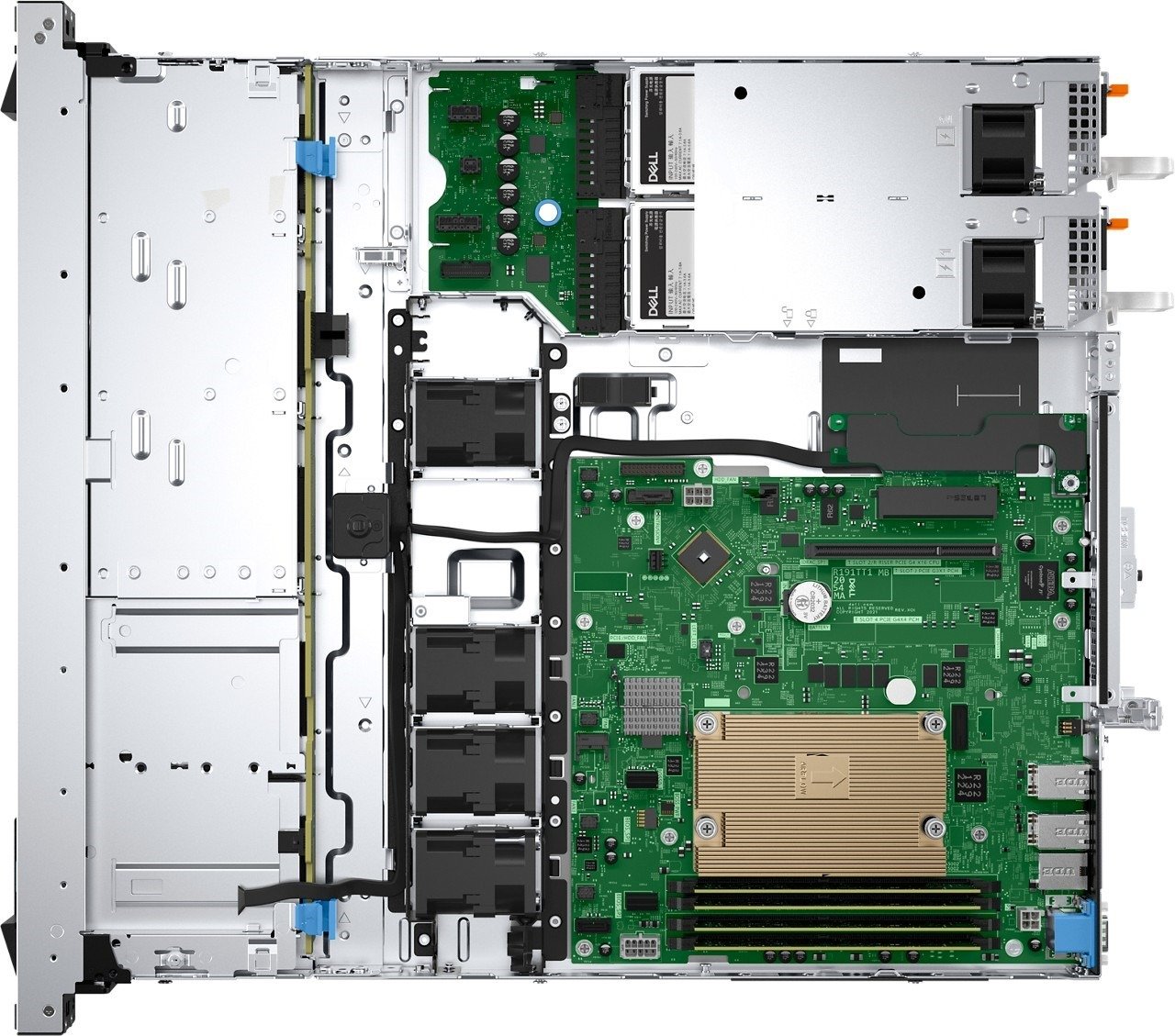 DELL Server PowerEdge R360 1U/Xeon 6325P (4C/8T)/16GB/1x2.4TB HDD/H355/1 PSU/5Y NBD 6 209 73 DESSR360F 2