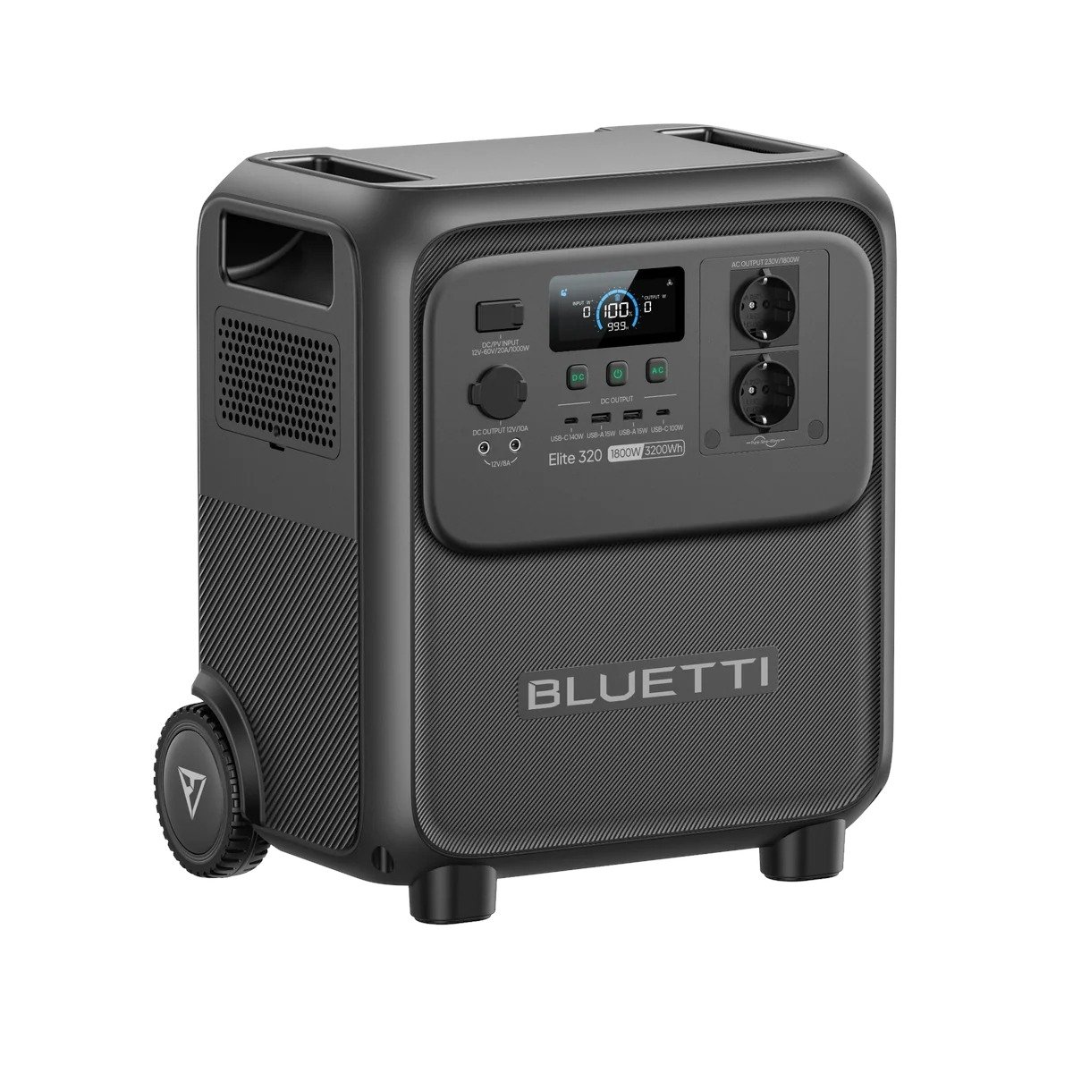 BLUETTI PORTABLE POWER STATION ELITE 320 8 bluetti elite 320 power station 3